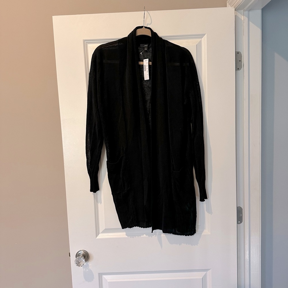 J.Crew Linen/viscose sweater Medium